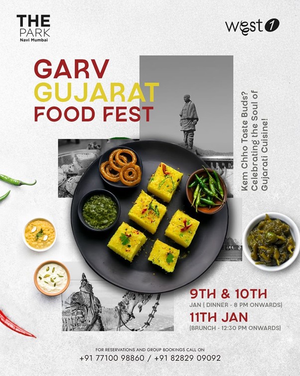 Gujarati Food Festival “Garvi Gujarat” to Be Hosted at The Park Navi Mumbai