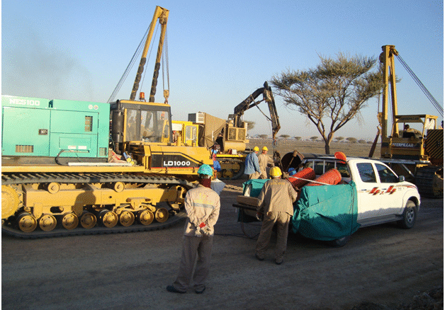 Construction equipment rental