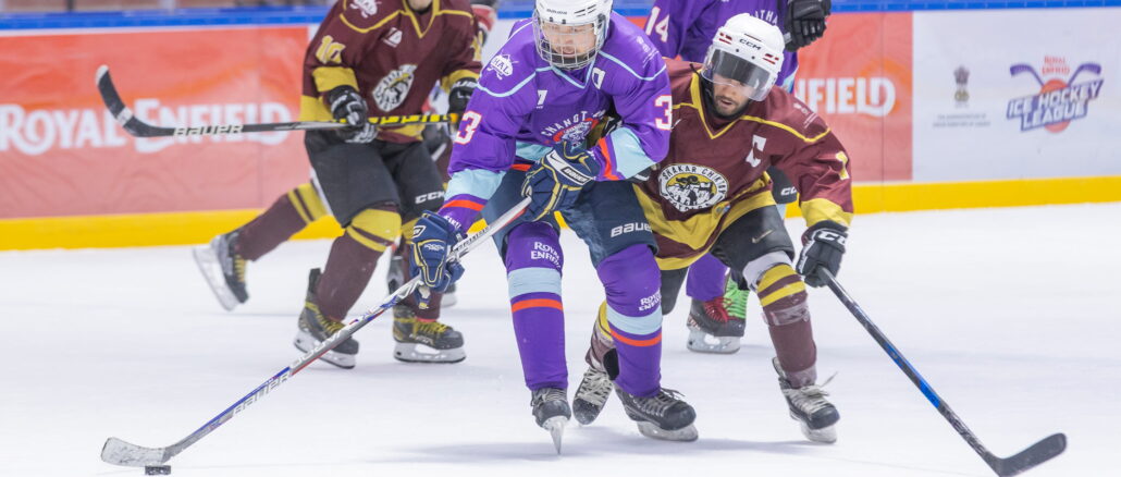 Changthang Shans clinch a clean-sheet victory at the 3rd Season of the Royal Enfield Ice Hockey League