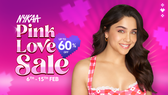 Nykaa Pink Love Sale 2026: Up to 60 percent Off on Beauty, Gifts & Exclusive Valentine’s Deals