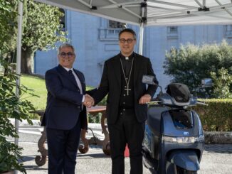 TVS Motor Delivers Two iQube Electric Scooters to the Governorate of Vatican City State