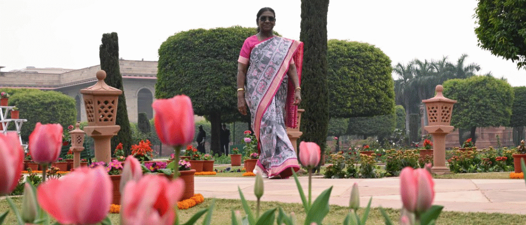 President Murmu inaugurates Amrit Udyan