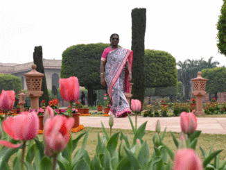 President Murmu inaugurates Amrit Udyan