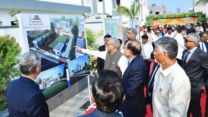 CJI lays foundation stone for Judicial Academy in Amaravati