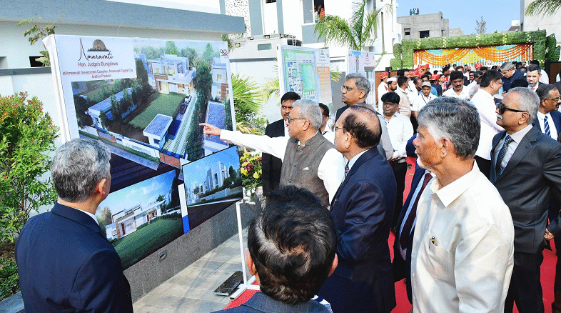 CJI lays foundation stone for Judicial Academy in Amaravati