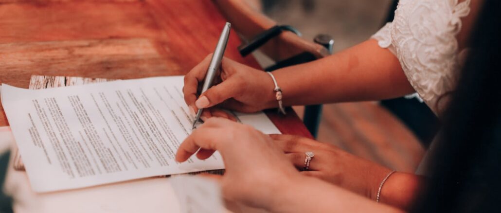 prenuptial agreement