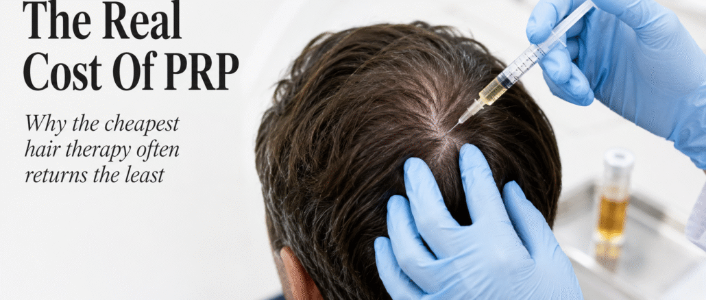 PRP Therapy For Hair Loss