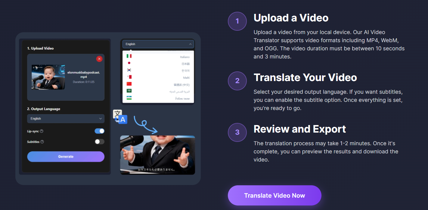 AI Video Translator