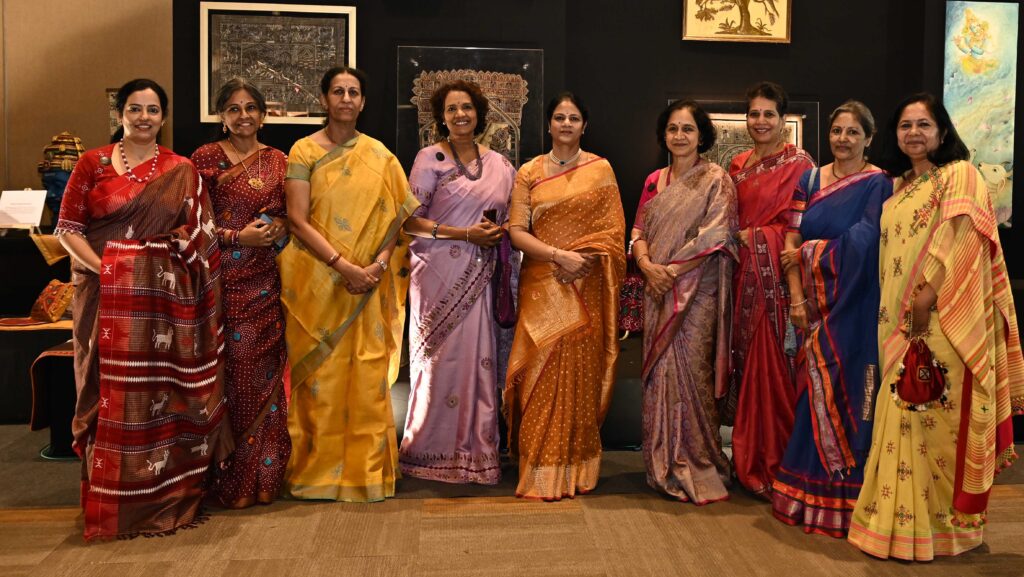 Attachment DetailsMEMBETRS-OF-CRAFT-COUNCIL-SEEN-WITH-MS-GEETHA-REDDY-WIFE-OF-CM-REVANTH-REDDY-GARU