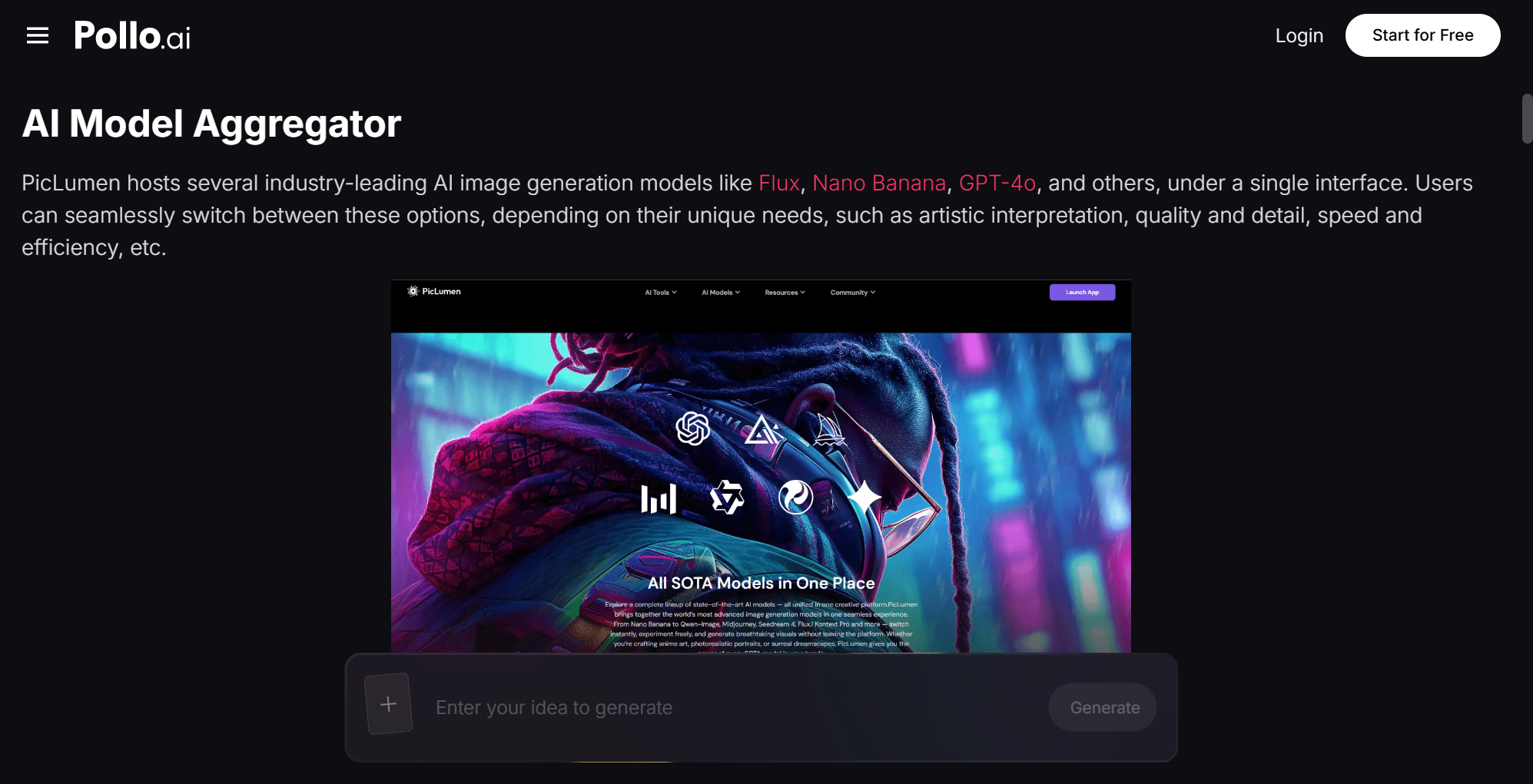 PicLumen AI and Understanding the Broader Generative Content Landscape