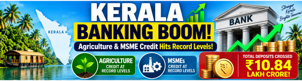 Kerala Banks See Record Credit Growth | ₹10.84 Lakh Crore Deposits