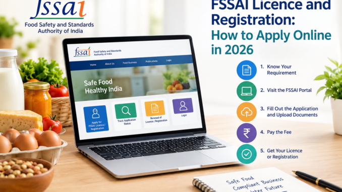 FSSAI Registration Guide Workspace