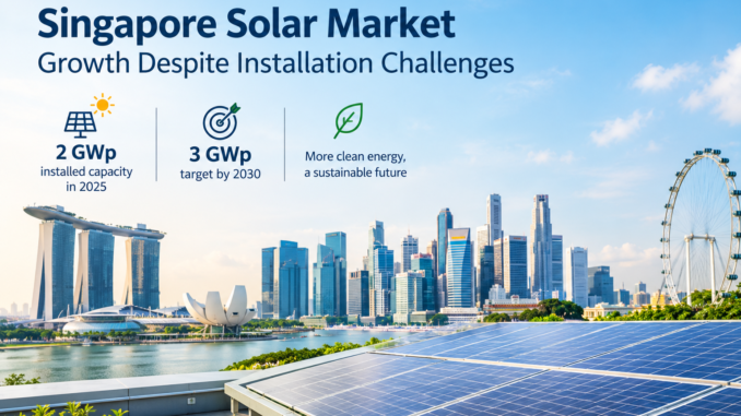 Singapore Solar Market Growth I