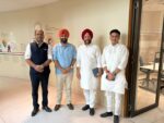 Nikhil Singhal Meets CWC Member & AICC Administration In-Charge Gurdeep Singh Sappal, Raises Key Noida & Gautam Buddh Nagar Issues